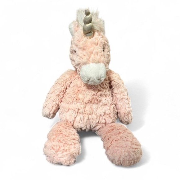Mary Meyer Pink Unicorn Blush Putty Plush Stuffed Animal 11" Gift Toy Girl Baby - Picture 1 of 5